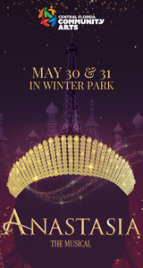 Check out Anastasia the Musical on May 30-31st!